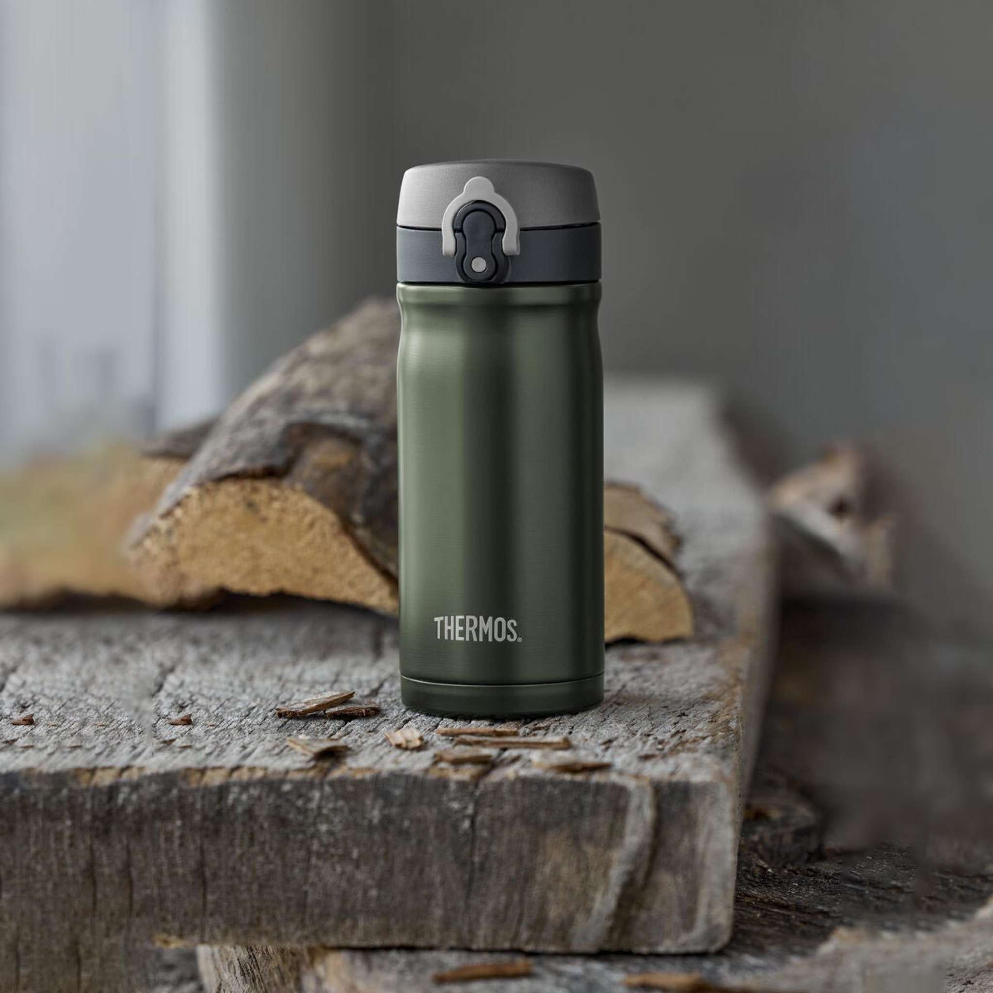 Thermos JMY Termokopp 0 35 liter Army Green