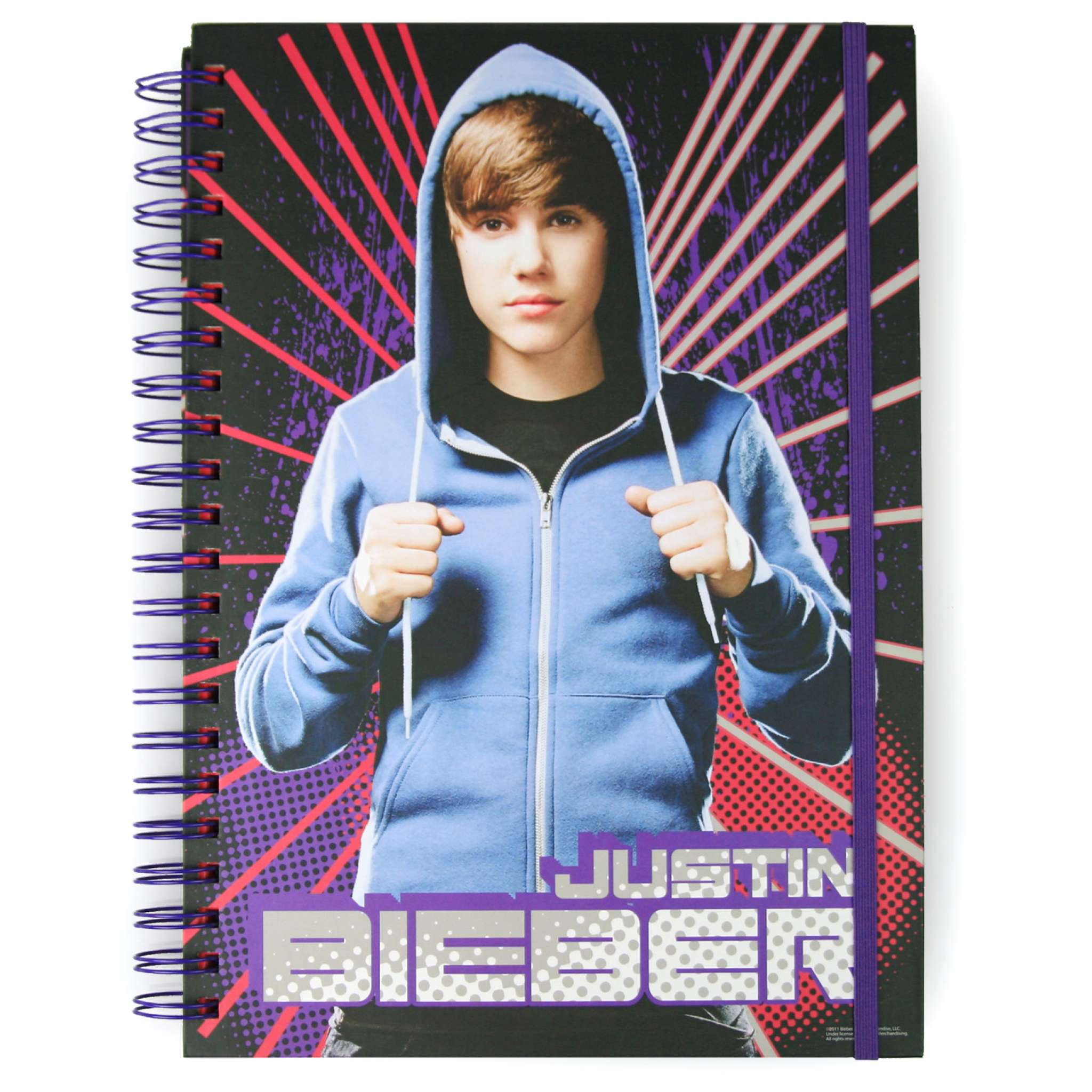 Justin Bieber A4 Spiralhefte