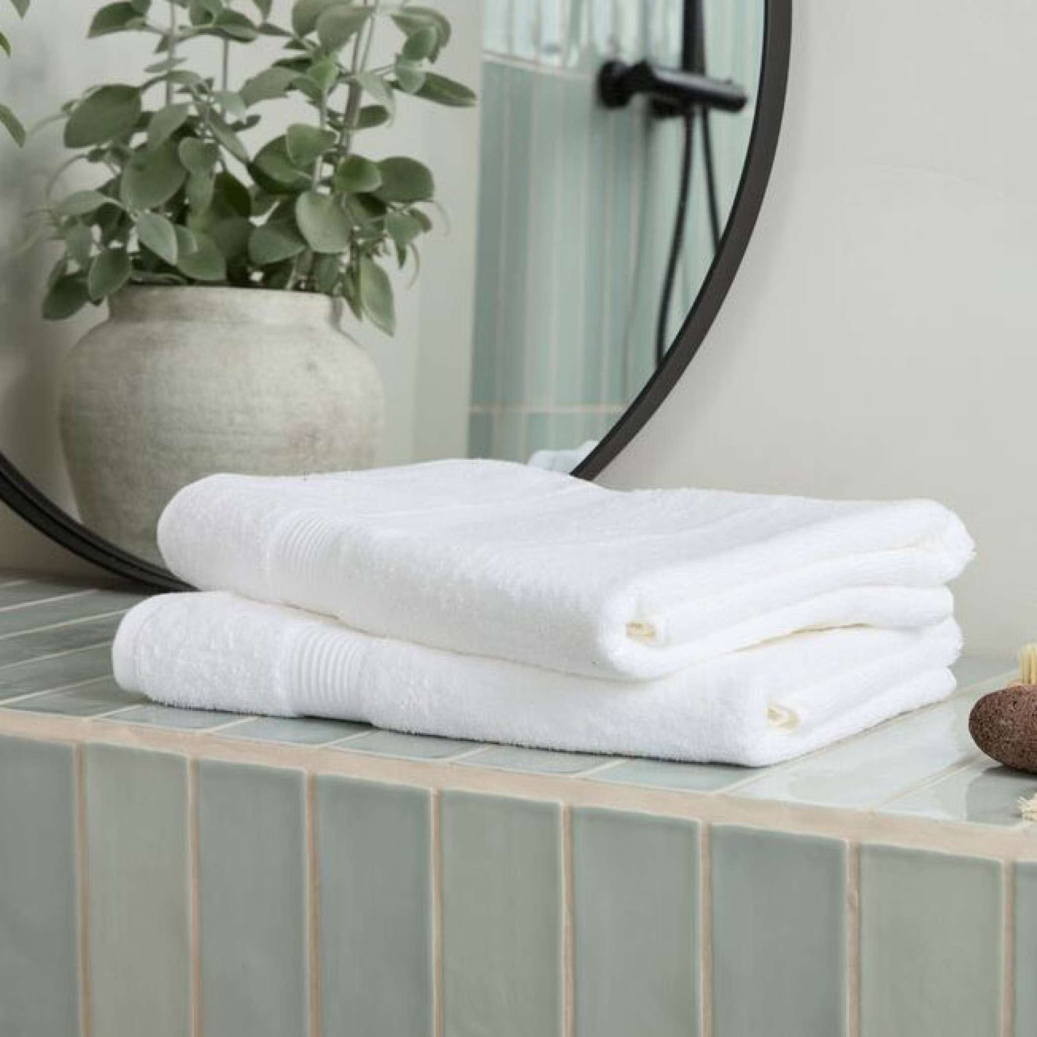 2-pakk Premium Badehåndkle