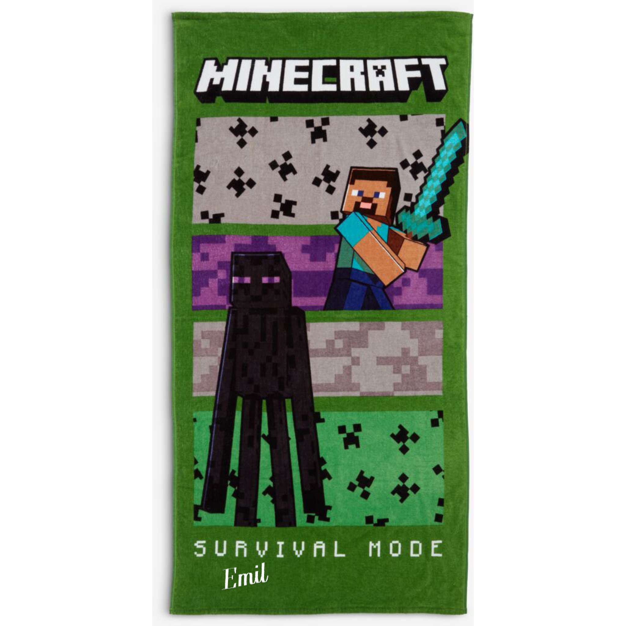 Badehåndkle, Minecraft