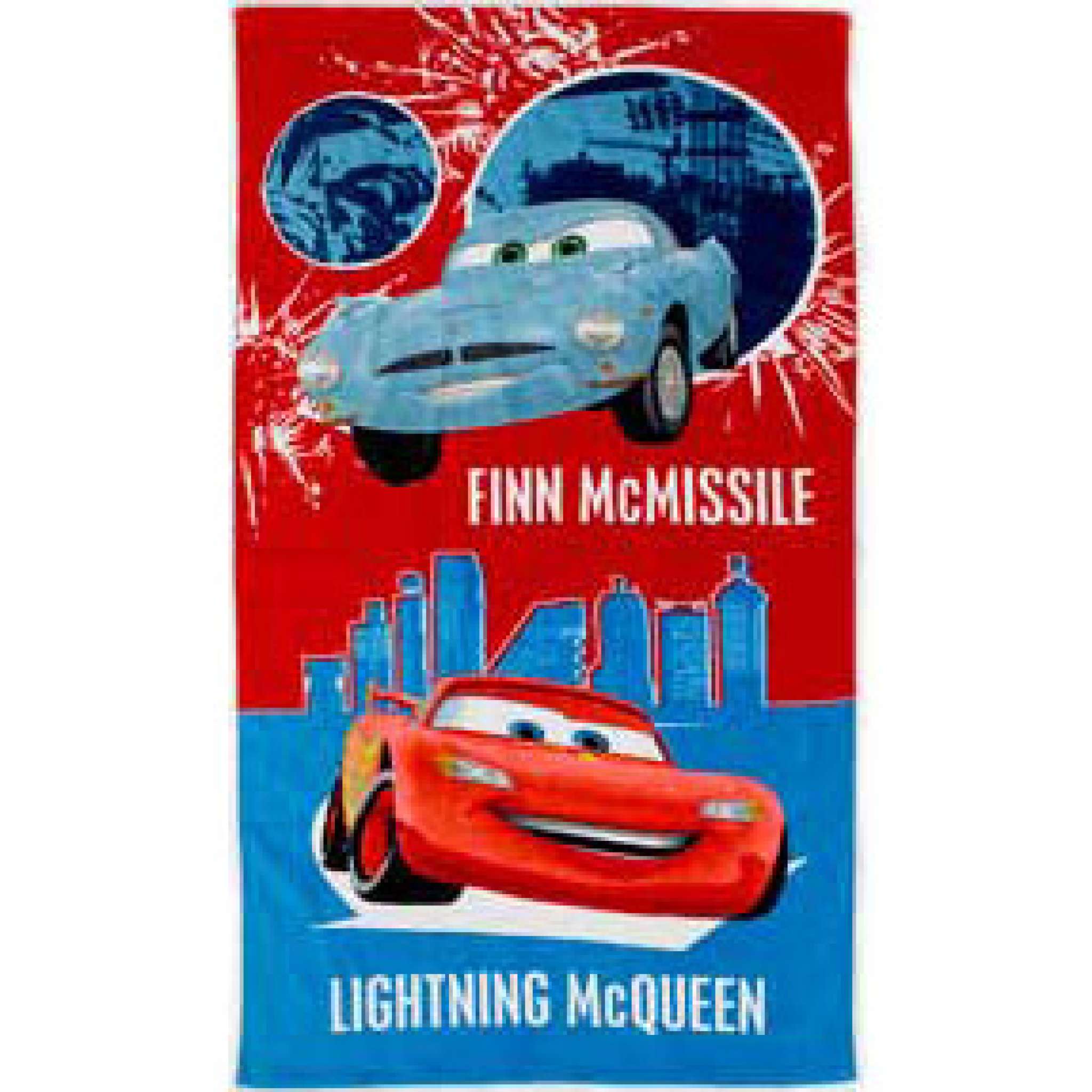 Badehåndkle, Cars 75x150 cm