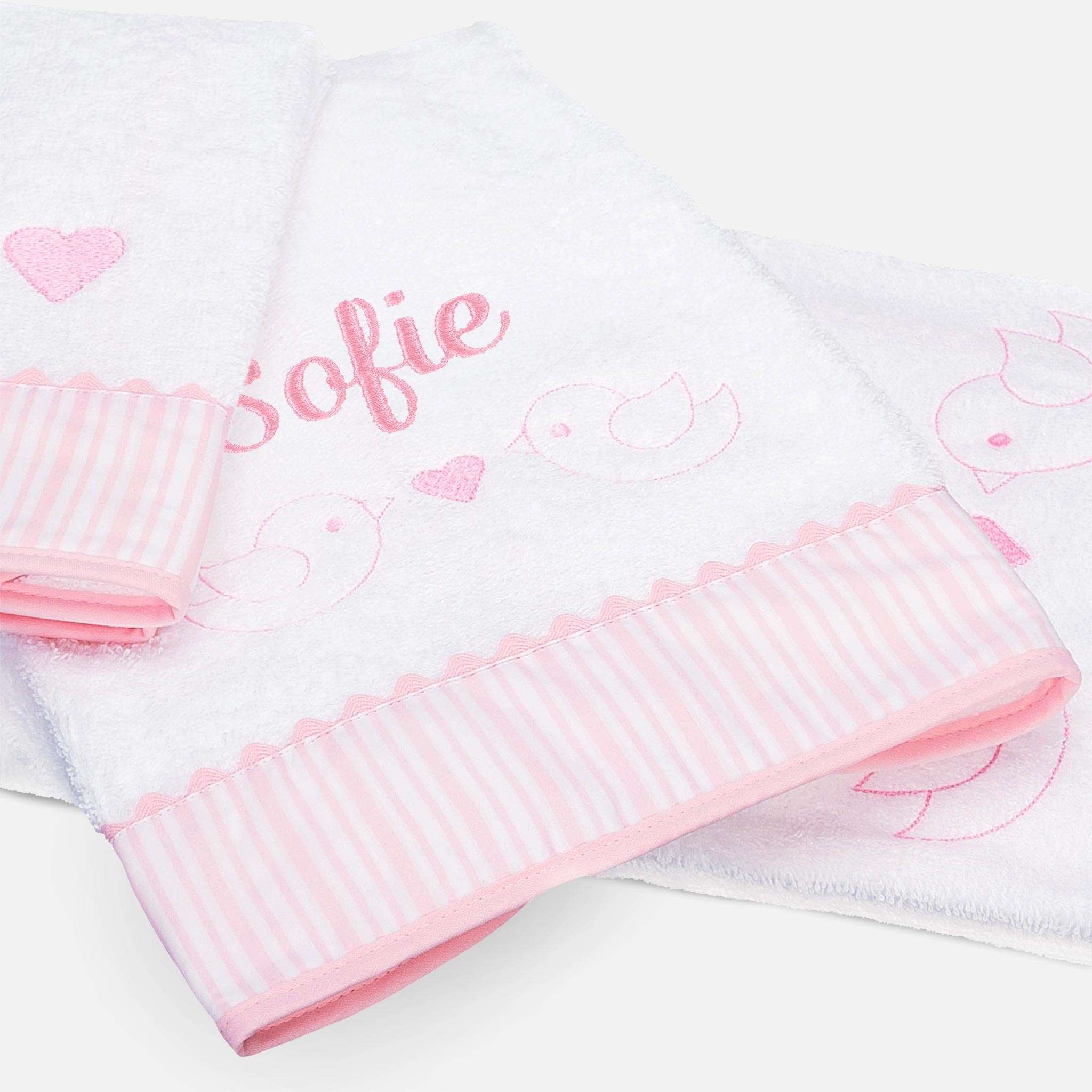Ballon Pink Badehåndkle 70x140