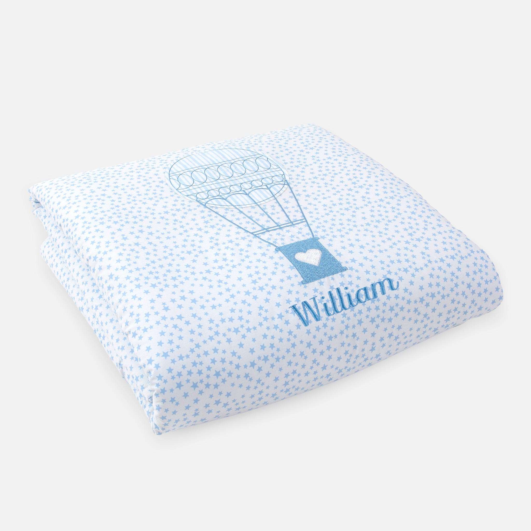 Ballon Blue Sengeteppe