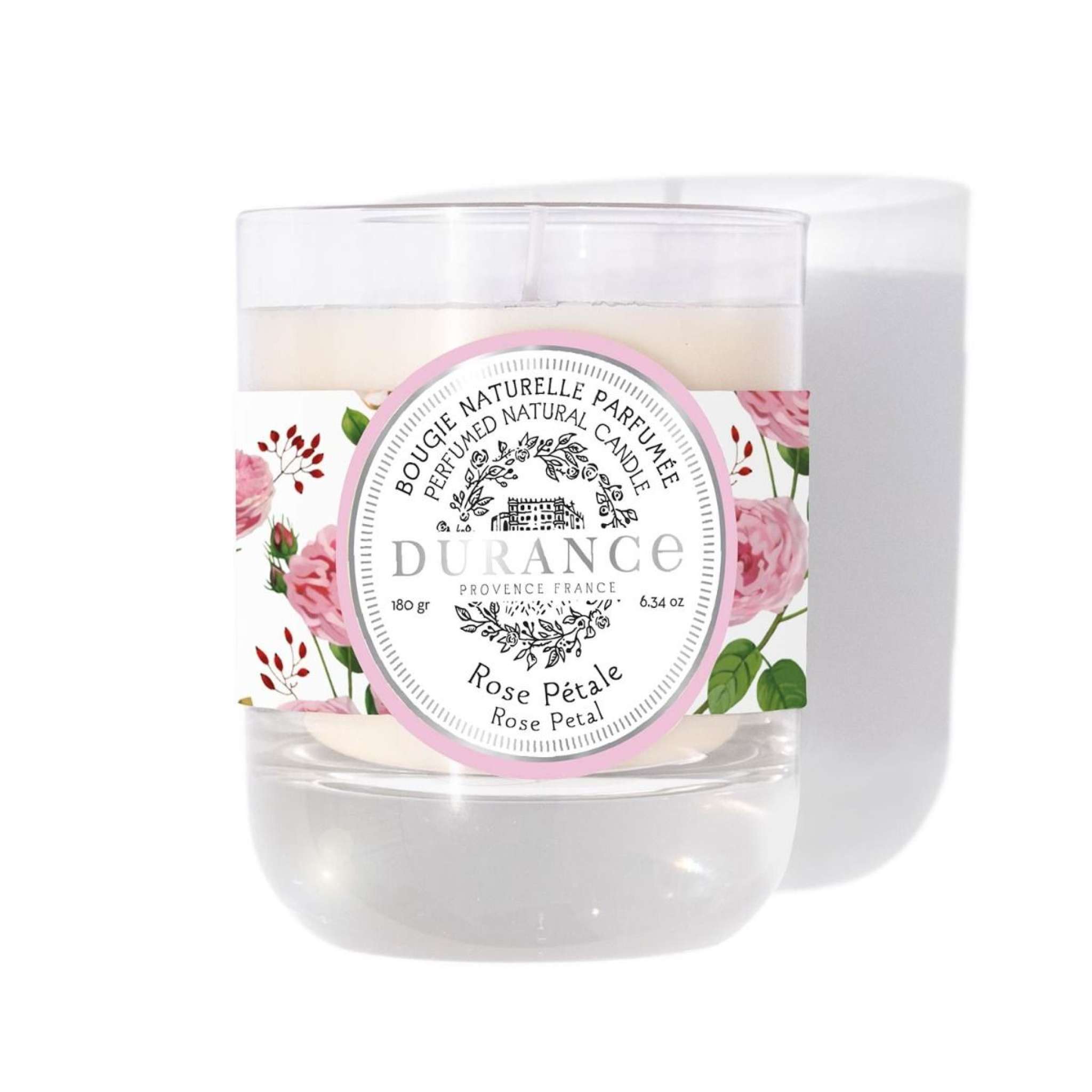 Duftlys 180g, Roseblader