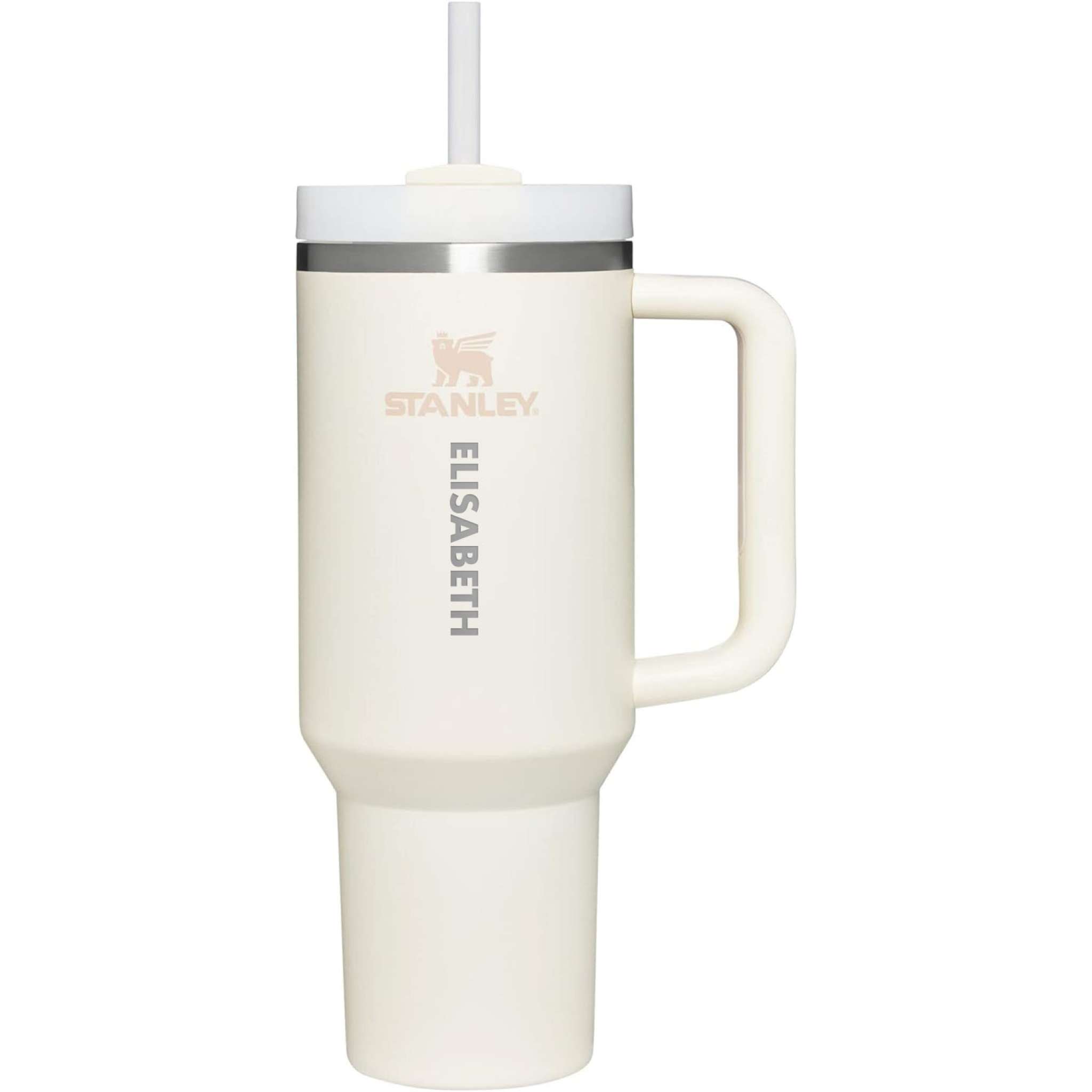 Stanley Kopp 1,18 liter, hvit med gravert navn
