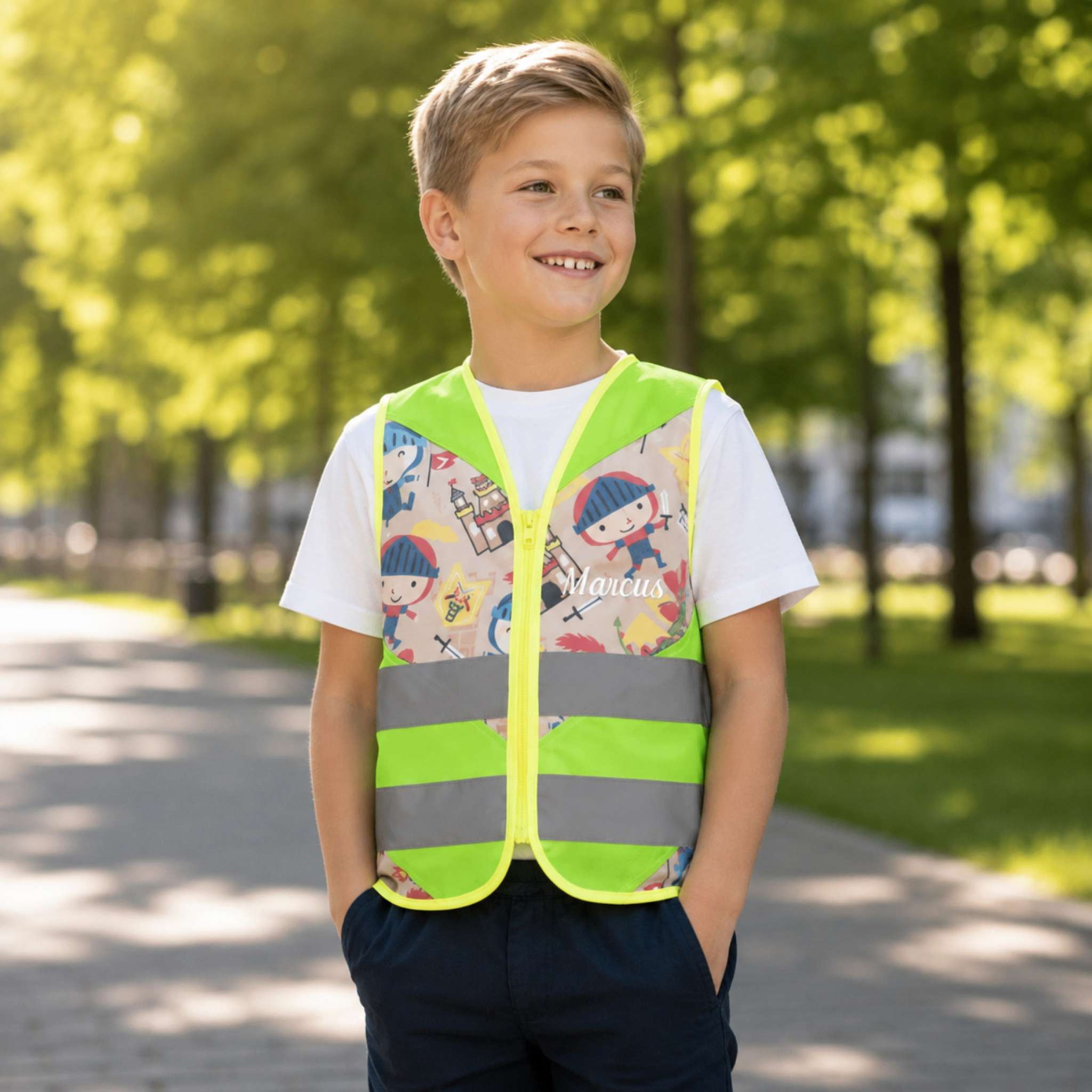 Refleksvest Fantasy Ridder