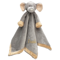 Sutteklut med søt elefant