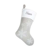 Hysj, hvem er det som kommer, kvelden før kvelden … Strømpe med navn.