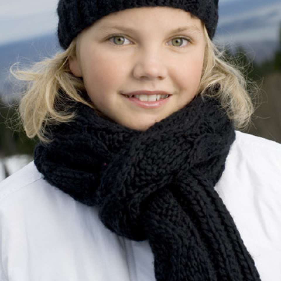 Skjerf, modell Silje