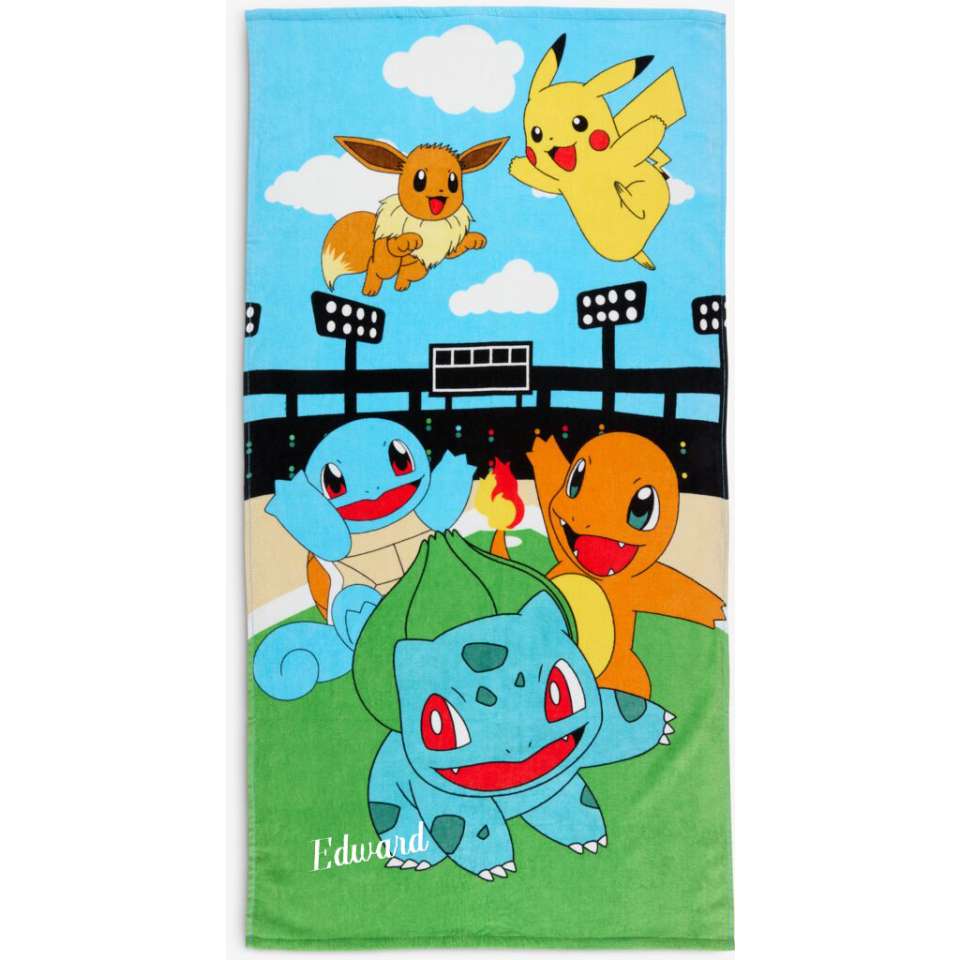 Badehåndkle, Pokémon