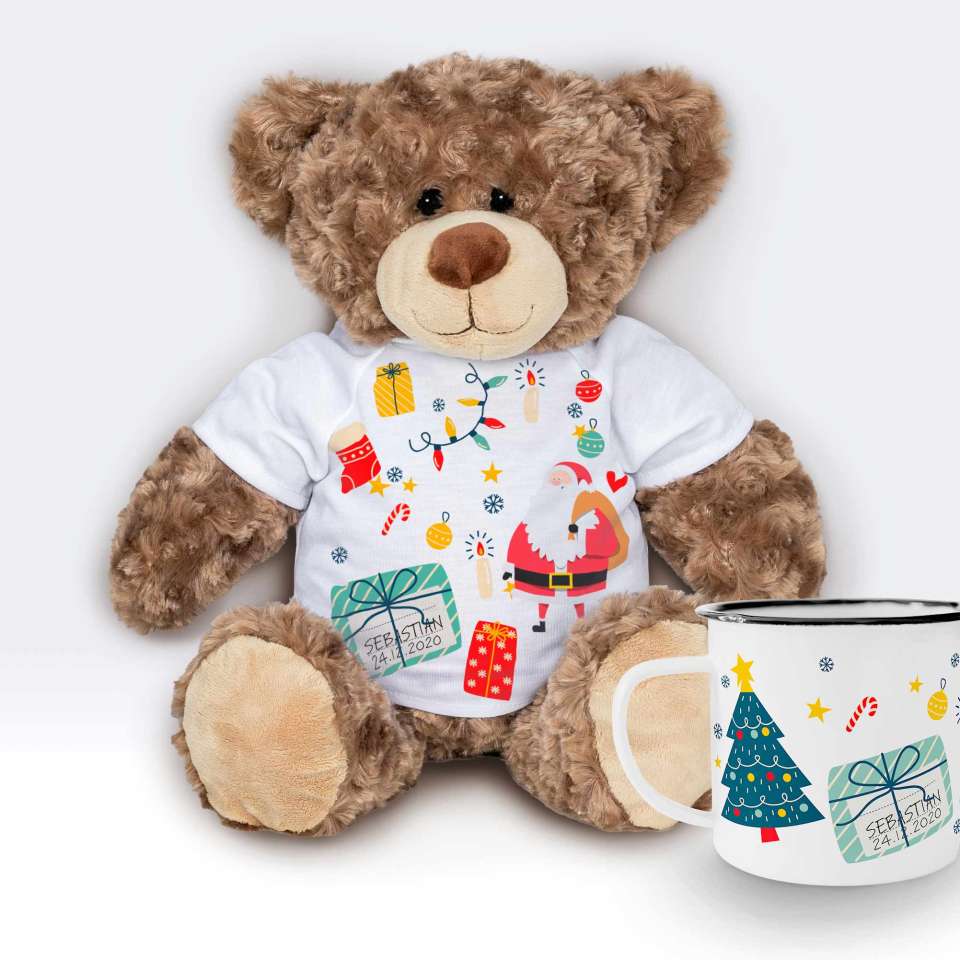 Teddy T-shirt gavesett Jul