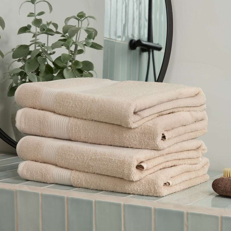 4-pakk Premium Badehåndkle
