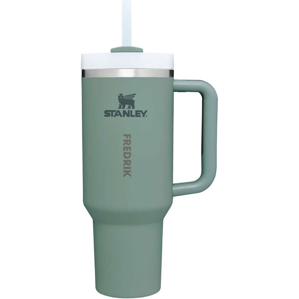 Stanley Kopp 1,18 liter, grønn med gravert navn