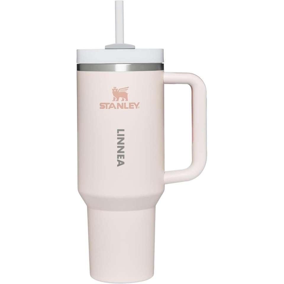 Stanley Kopp 1,18 liter, rosa med gravert navn