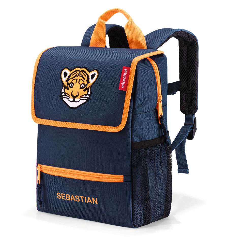 Reisenthel Barneryggsekk, tiger med brodert navn