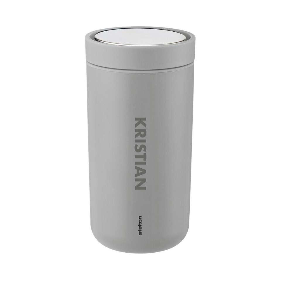 Stelton To Go Click termokopp 0,2L soft light grey