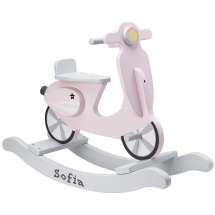 Gyngescooter rosa