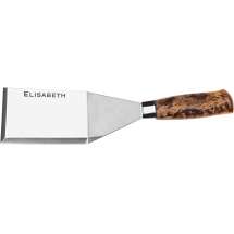 Hunter Premium Spatula er en elegant stekespade utviklet for pizzasteking. Den egner seg i tillegg godt som grillverktøy for å snu hamburgere og kjøtt. Hunter Premium Spatula er håndlaget, og satt sammen på Bruslettos fabrikk på Geilo.