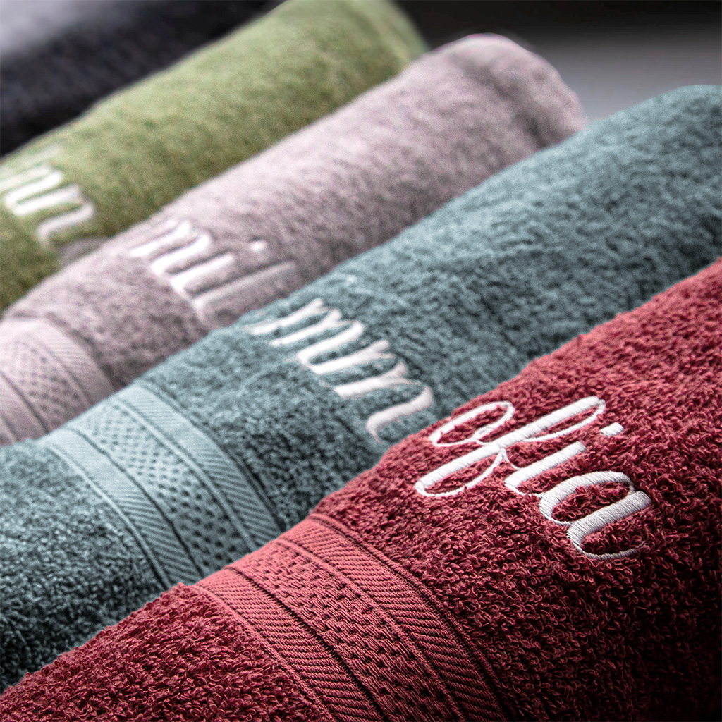 Lyon håndkle med navn